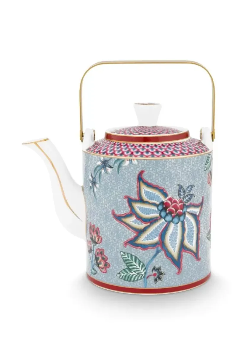 Oriental Flower Festival Theepot Medium<Pip Studio Outlet