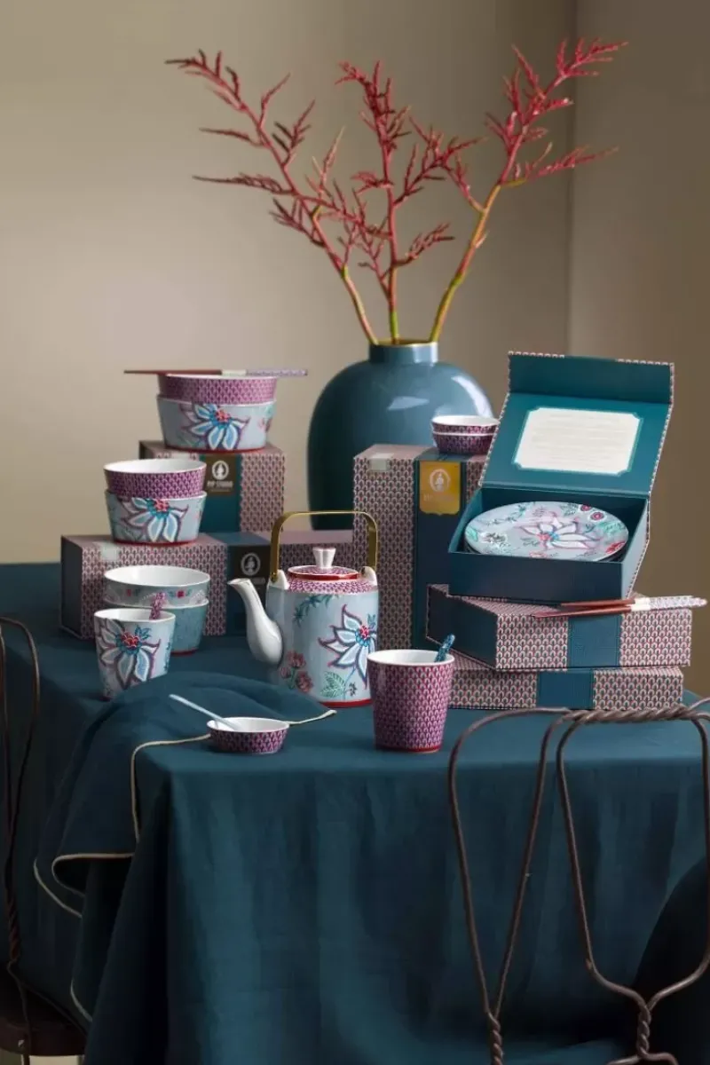 Oriental Flower Festival Set/4 Mokken<Pip Studio Online