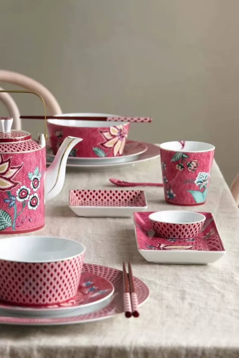 Oriental Flower Festival Set/6 Sushi Donker<Pip Studio Clearance