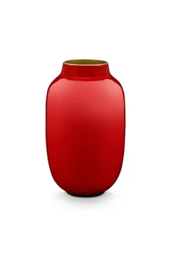 Ovale Mini Vaas Red 14 Cm<Pip Studio New