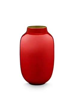 Ovale Mini Vaas Red 14 Cm<Pip Studio New