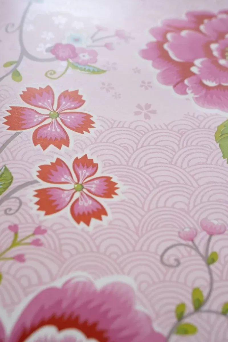Birds In Paradise Vliesbehang Roze<Pip Studio Best