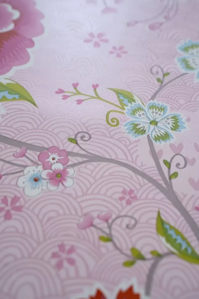 Birds In Paradise Vliesbehang Roze<Pip Studio Best
