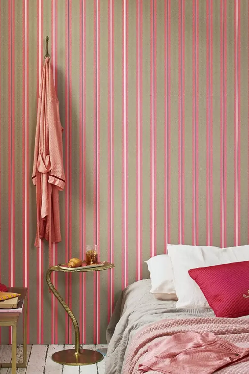Blurred Lines Vliesbehang /Roze<Pip Studio Best