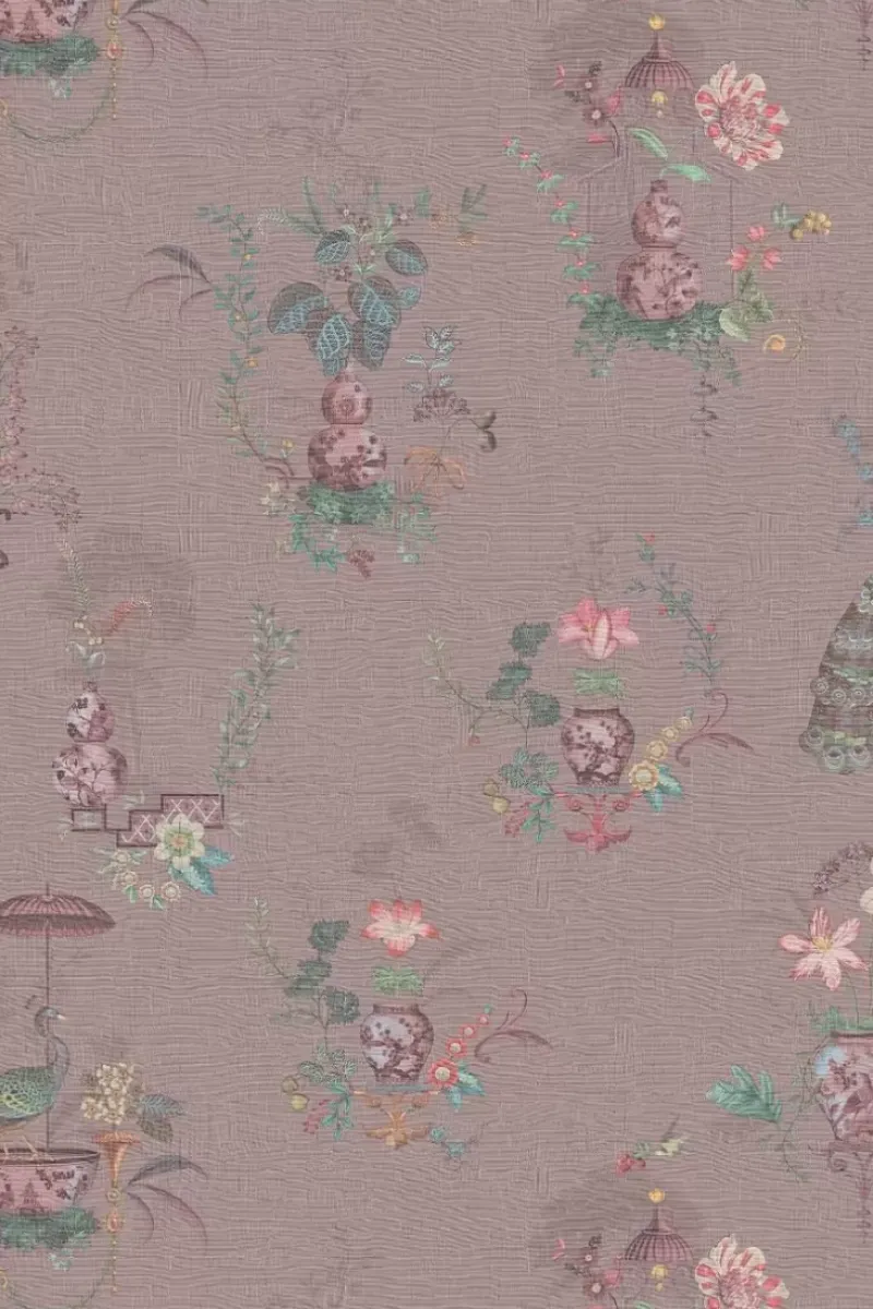 Chinese Porcelain Vinylbehang Mauve<Pip Studio Discount