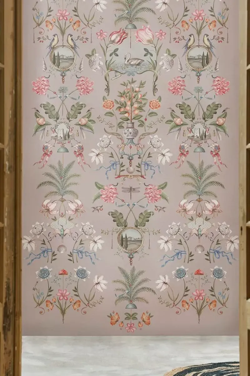 Festa Di Lividonia Wallpower Licht Mauve<Pip Studio Clearance