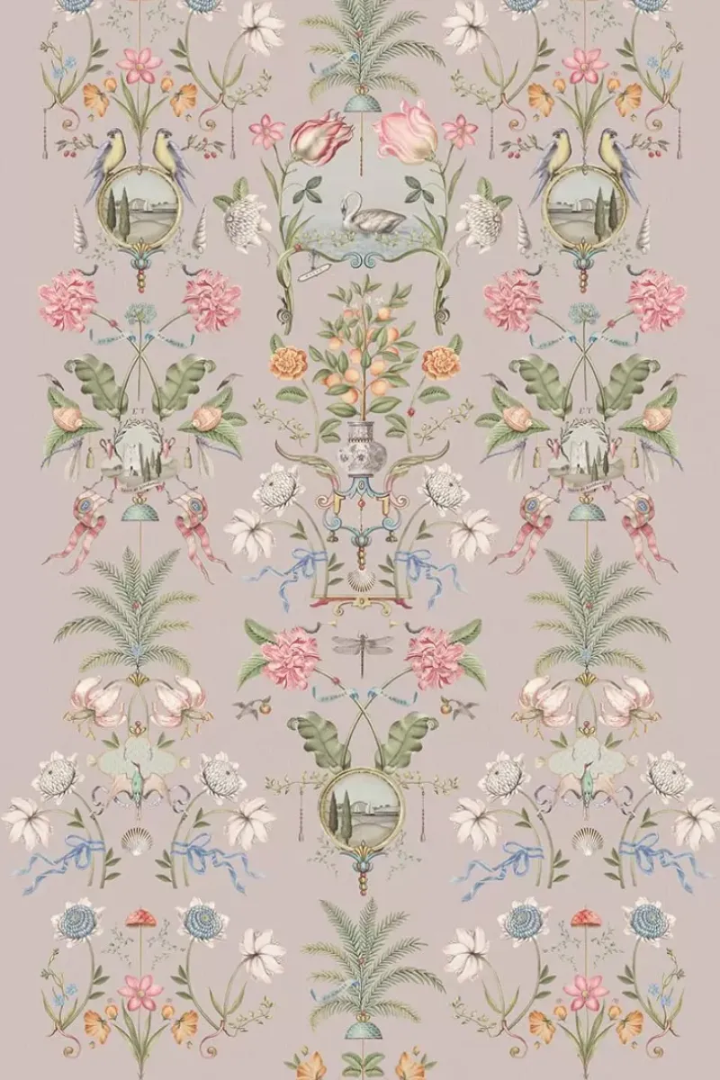Festa Di Lividonia Wallpower Licht Mauve<Pip Studio Clearance