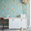 Floris Vliesbehang Petrol<Pip Studio New
