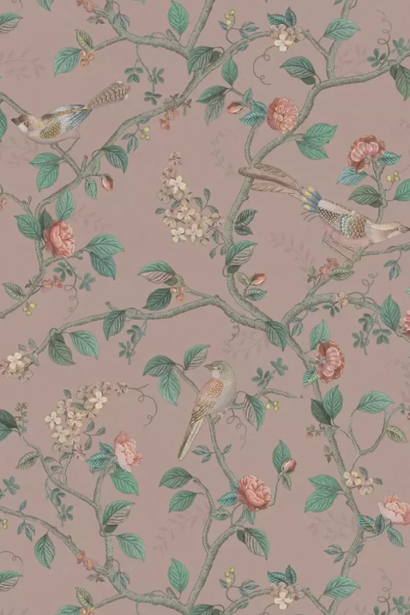 Good Nightingale Vliesbehang Mauve<Pip Studio Online