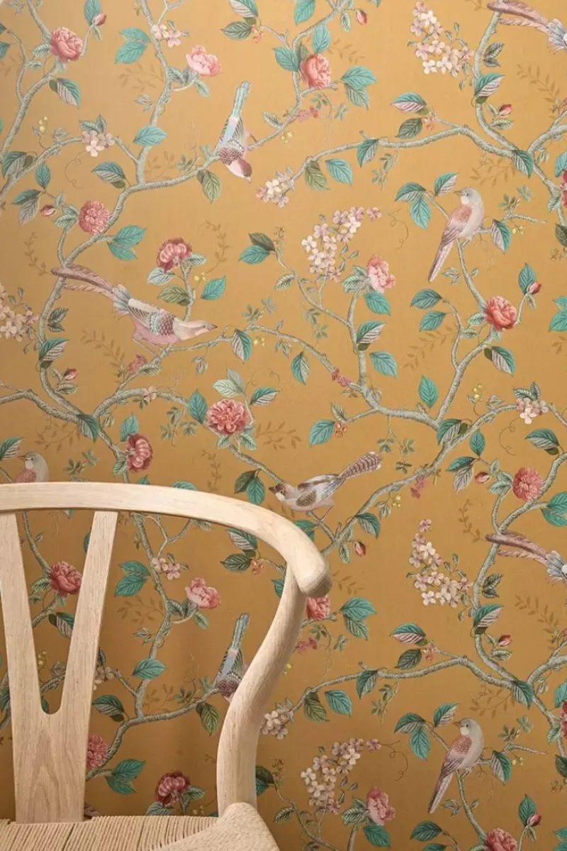 Good Nightingale Vliesbehang Oker<Pip Studio Outlet