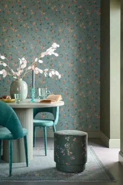 Good Nightingale Vliesbehang Petrol<Pip Studio Discount