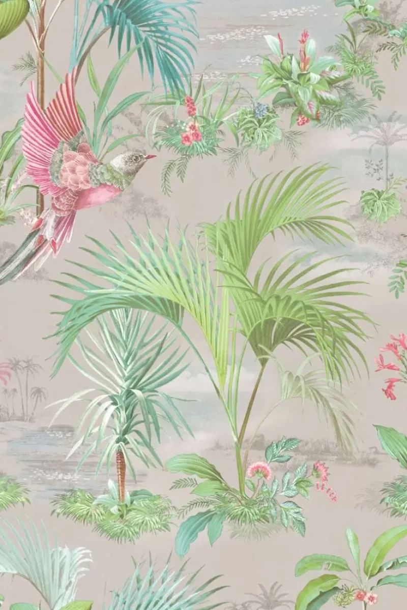 Palm Scene Vliesbehang<Pip Studio