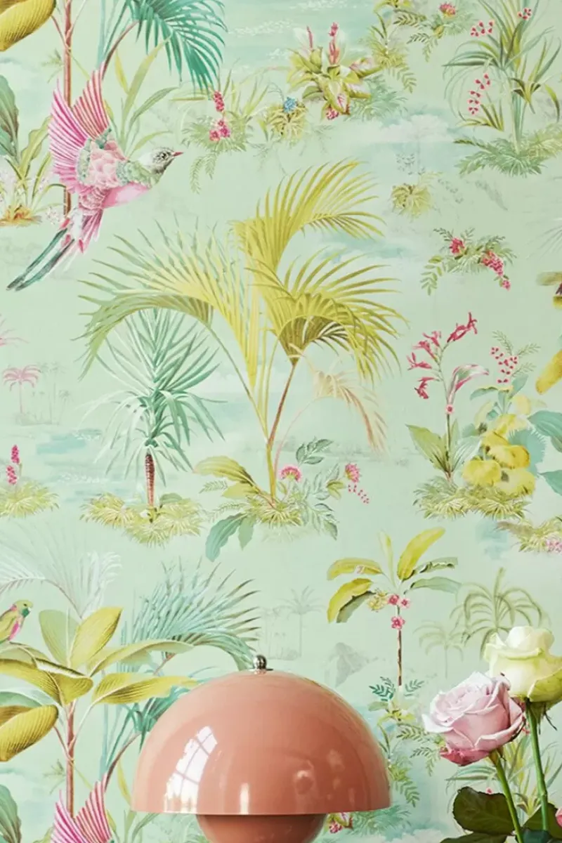 Palm Scene Vliesbehang<Pip Studio New