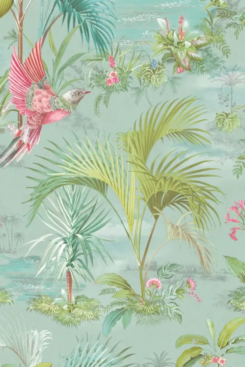 Palm Scene Vliesbehang<Pip Studio Best
