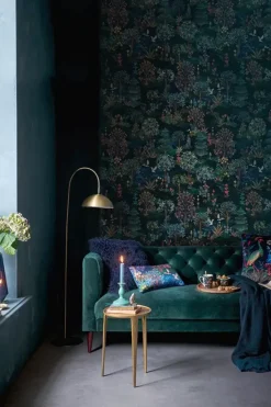 Pip Garden Infinito Wallpower Donker Blauw<Pip Studio Online