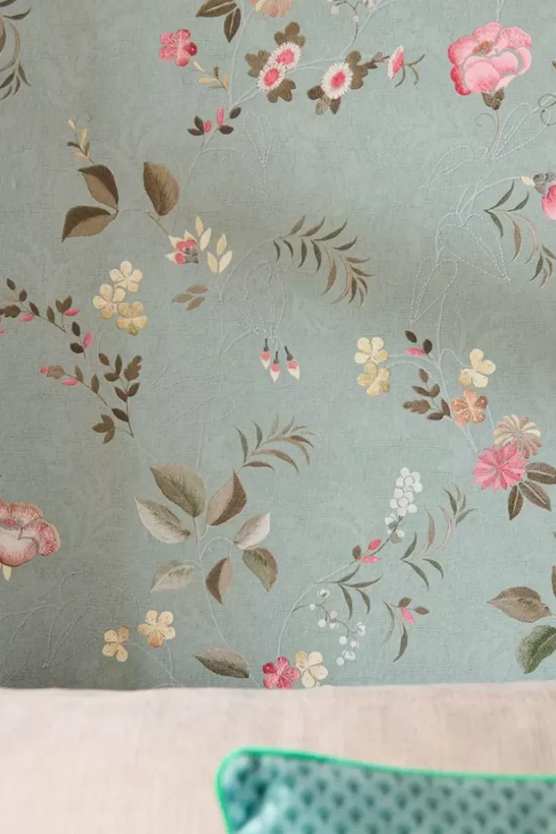 Tokyo Blossom Vliesbehang Jade<Pip Studio Clearance