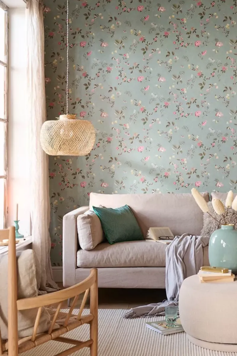 Tokyo Blossom Vliesbehang Jade<Pip Studio Clearance