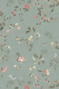 Tokyo Blossom Vliesbehang Jade<Pip Studio Clearance