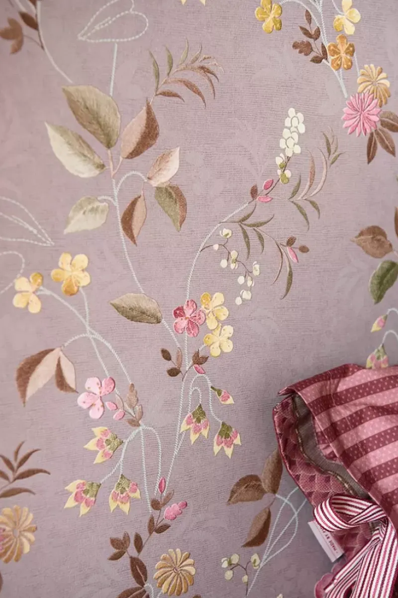 Tokyo Blossom Vliesbehang Roze Mauve<Pip Studio Sale