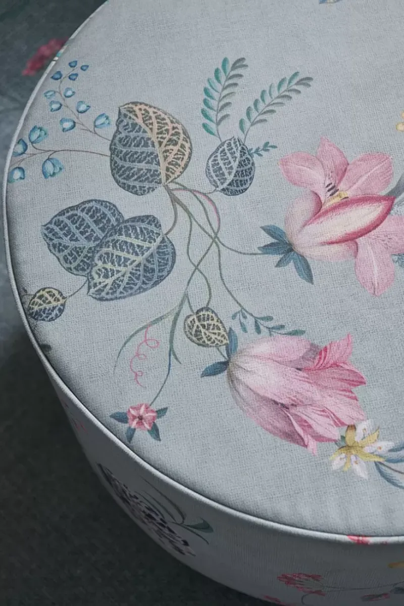 Poef Large Fleur Grandeur Groen<Pip Studio Sale