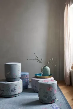 Poef Large Fleur Grandeur Groen<Pip Studio Sale