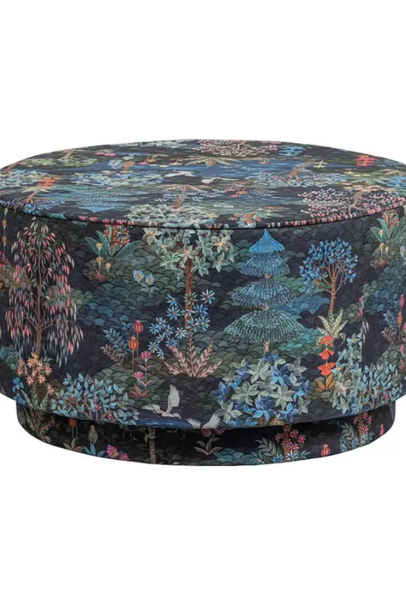 Poef Large Pip Garden Donkerblauw<Pip Studio