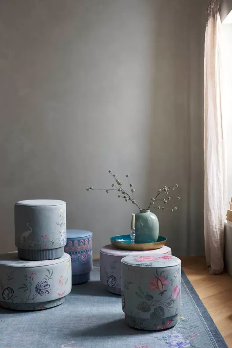 Poef Medium Majorelle Blauw<Pip Studio Discount