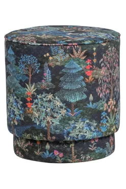 Poef Medium Pip Garden Donkerblauw<Pip Studio Hot