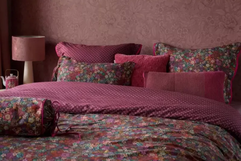 Rechthoekig Sierkussen Tutti I Fiori Donkerrood<Pip Studio Sale