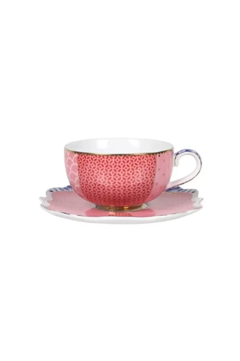 Royal Multi Espresso Kop & Schotel Roze<Pip Studio Hot