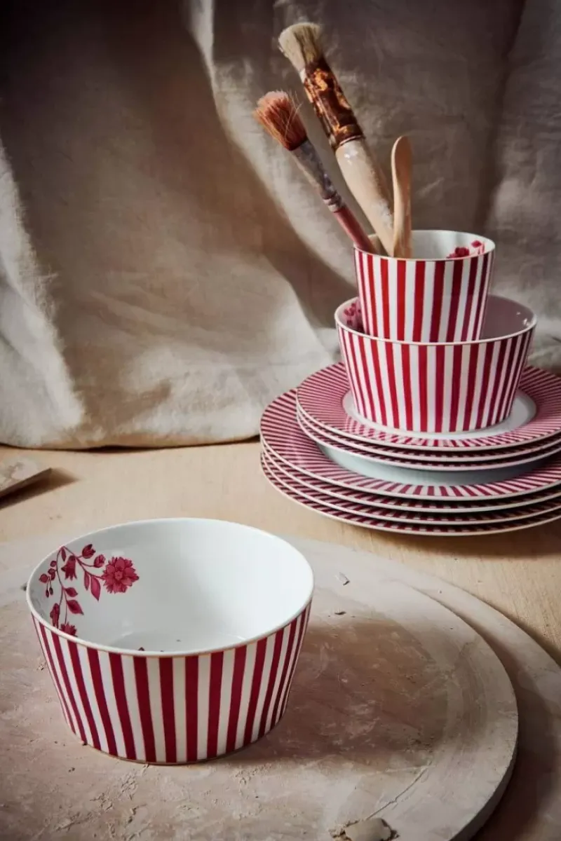 Royal Stripes Kom Donker 12Cm<Pip Studio Clearance