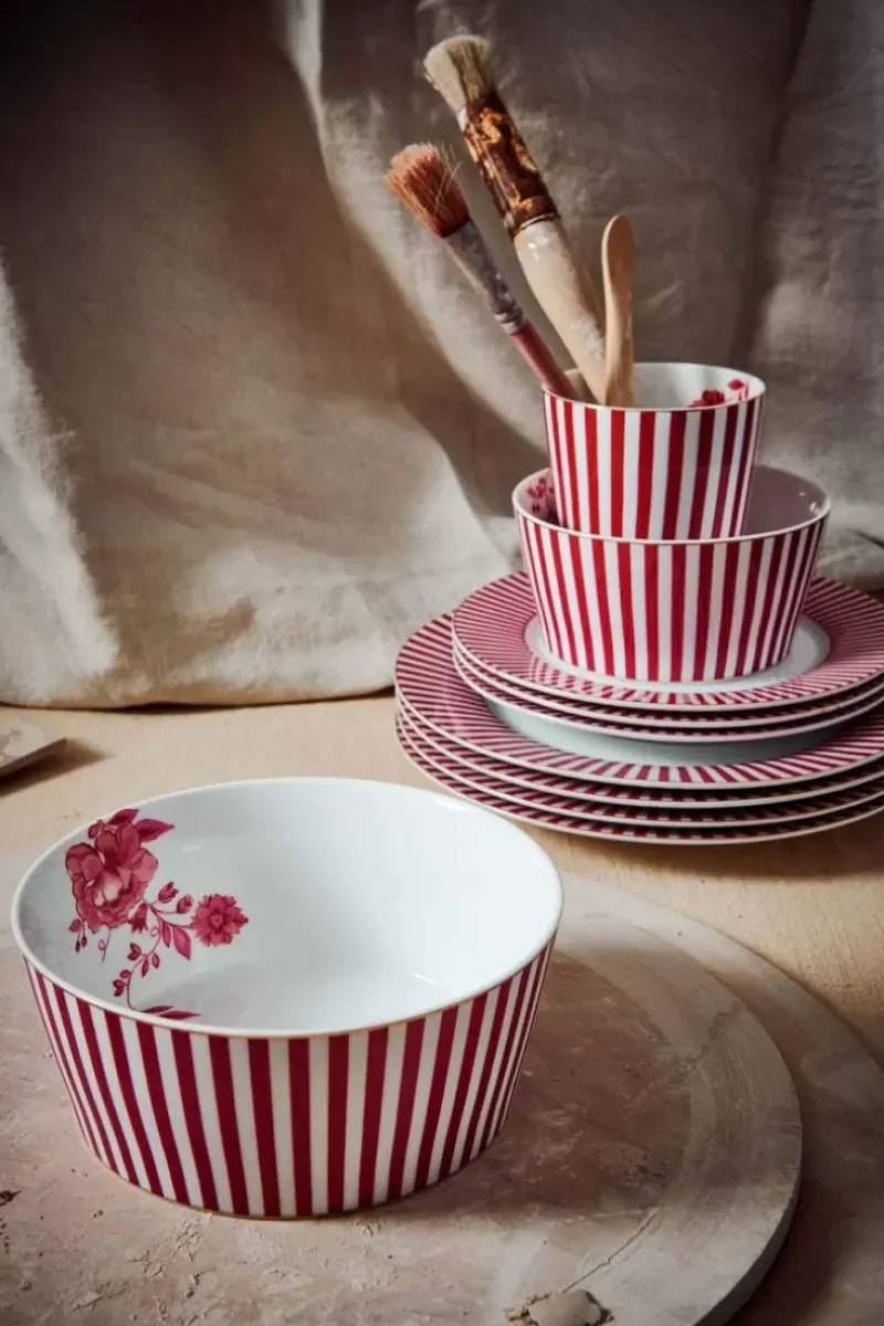 Royal Stripes Kom Donker 15Cm<Pip Studio Clearance