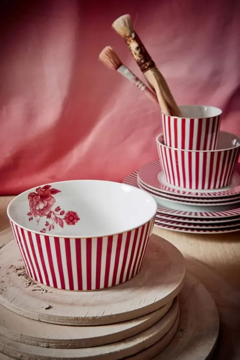 Royal Stripes Kom Donker 15Cm<Pip Studio Clearance