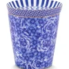 Royal Stripes Mok Bloemen & Theetip<Pip Studio Clearance
