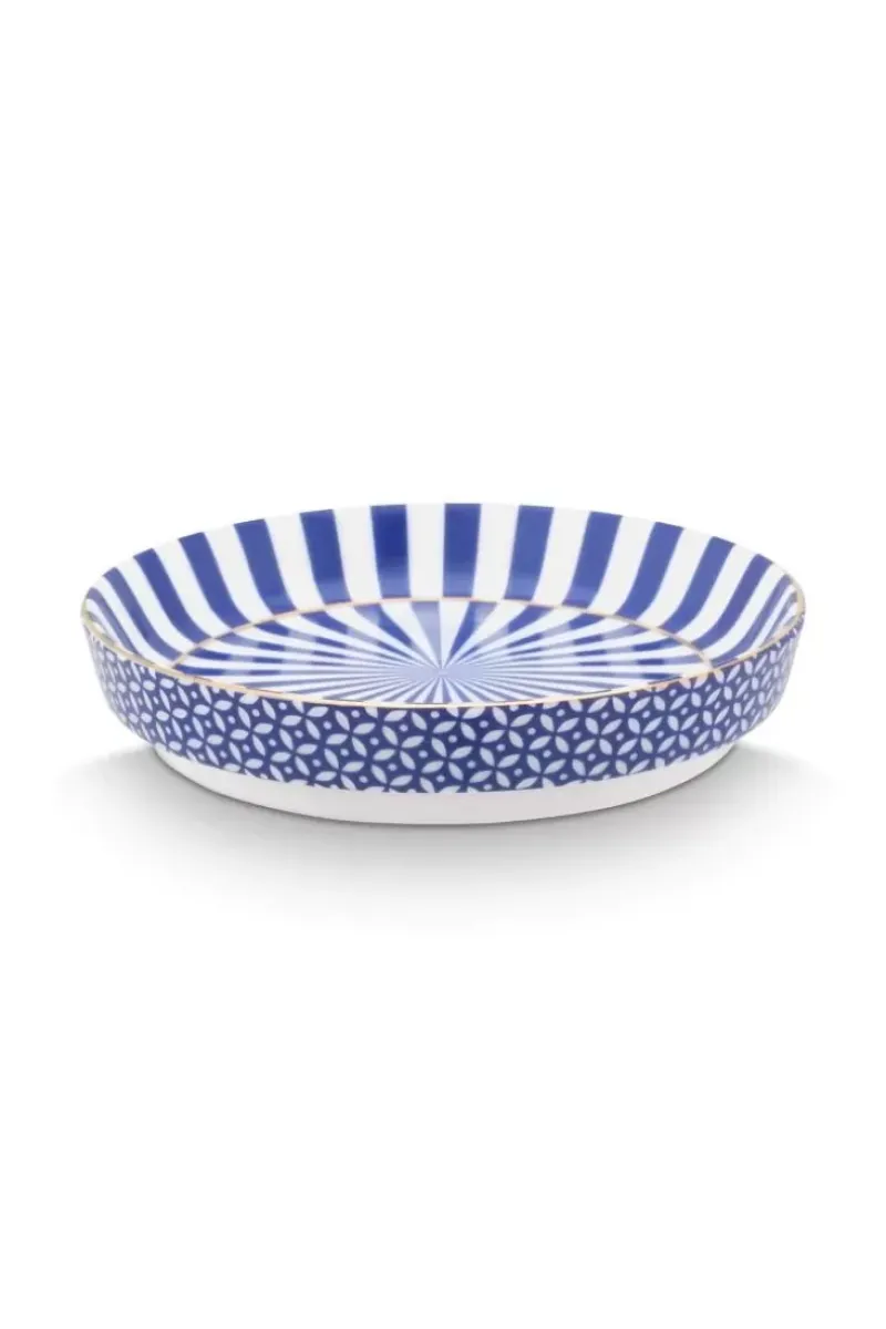 Royal Stripes Mok Bloemen & Theetip<Pip Studio Clearance