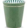 Royal Stripes Mok Tegels & Theetip Groen<Pip Studio