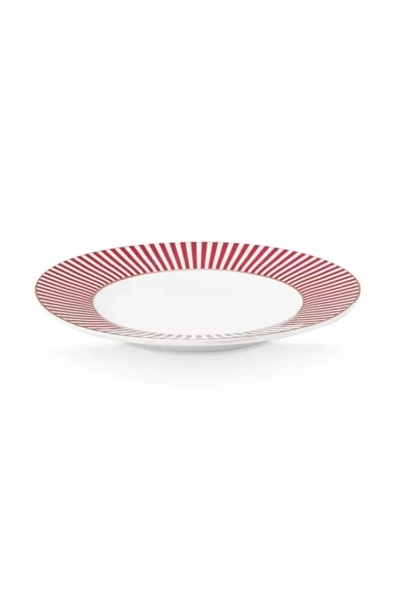 Royal Stripes Petit Four Donkerroze 12Cm<Pip Studio Sale