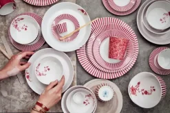 Royal Stripes Petit Four Donkerroze 12Cm<Pip Studio Sale