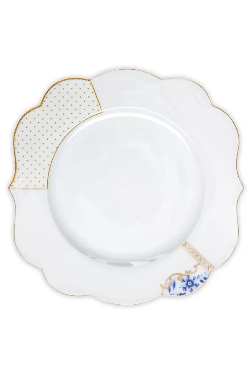 Royal White Dinerbord Golden Dots 28 Cm<Pip Studio Clearance