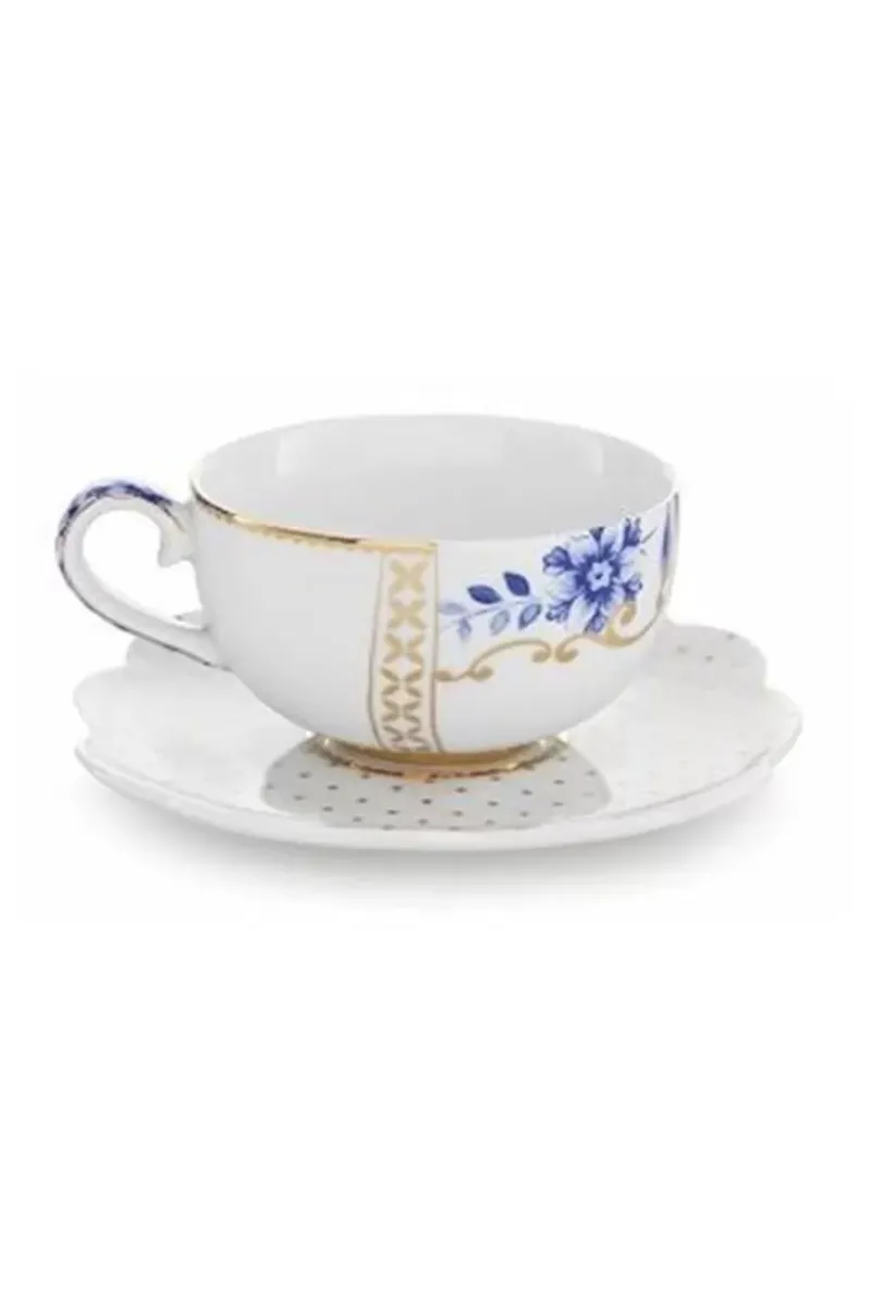 Royal White Espresso Kop & Schotel<Pip Studio Clearance