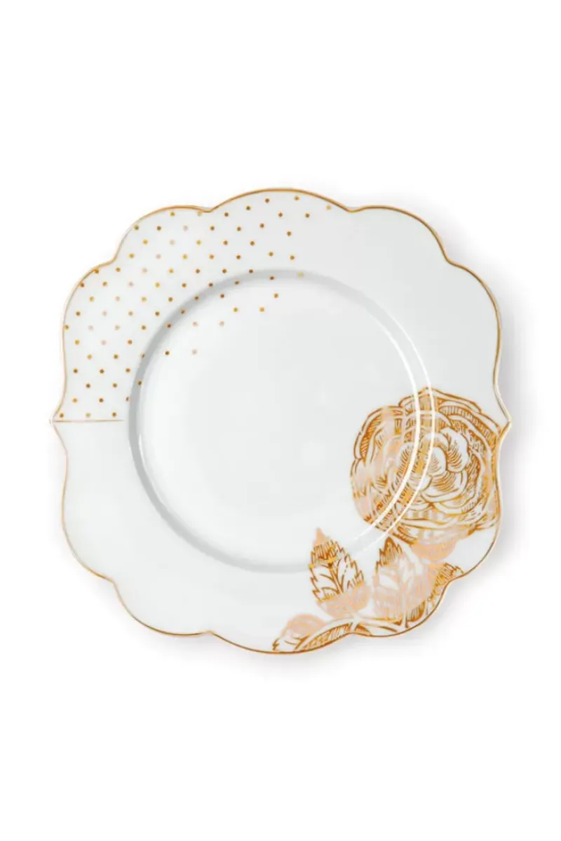 Royal White Gebaksbord 17 Cm<Pip Studio Hot