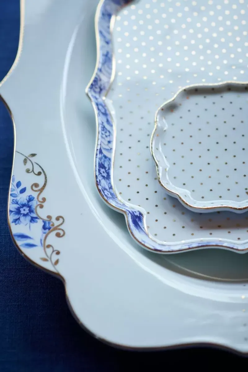 Royal White Ovale Serveer Schaal 40 Cm<Pip Studio