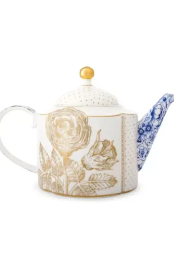 Royal White Theepot<Pip Studio Outlet