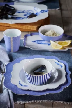 Royal Yerseke Mok Blauw Golven<Pip Studio Online