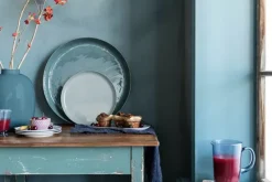 Schaal Geemailleerd Donkerblauw 50 Cm<Pip Studio Outlet