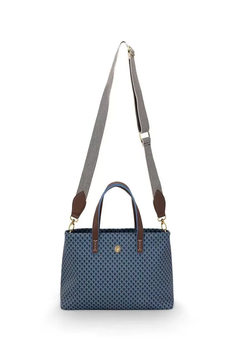 Shopper Klein Suki Blauw<Pip Studio Hot