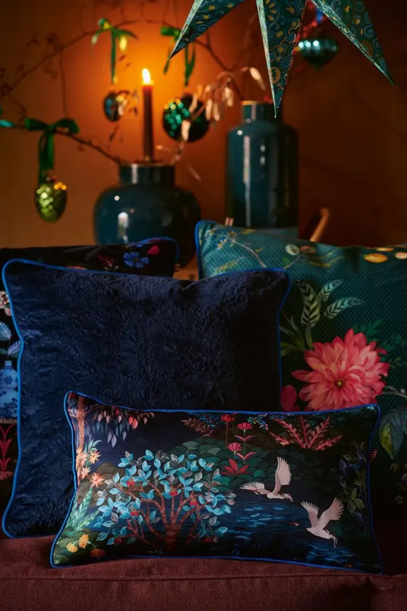 Sierkussen Quilted Donkerblauw<Pip Studio Hot
