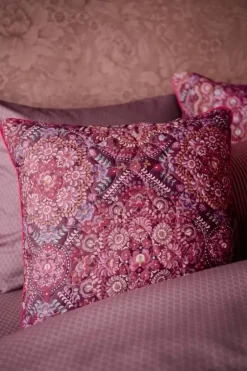 Sierkussen Quilted Il Mosaico Donkerrood<Pip Studio Sale