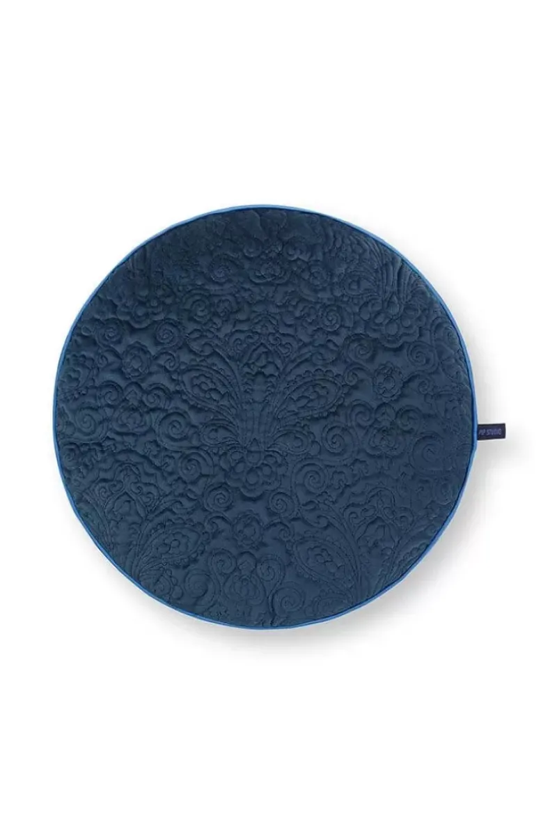 Sierkussen Rond Quiltey Days Donker<Pip Studio Outlet