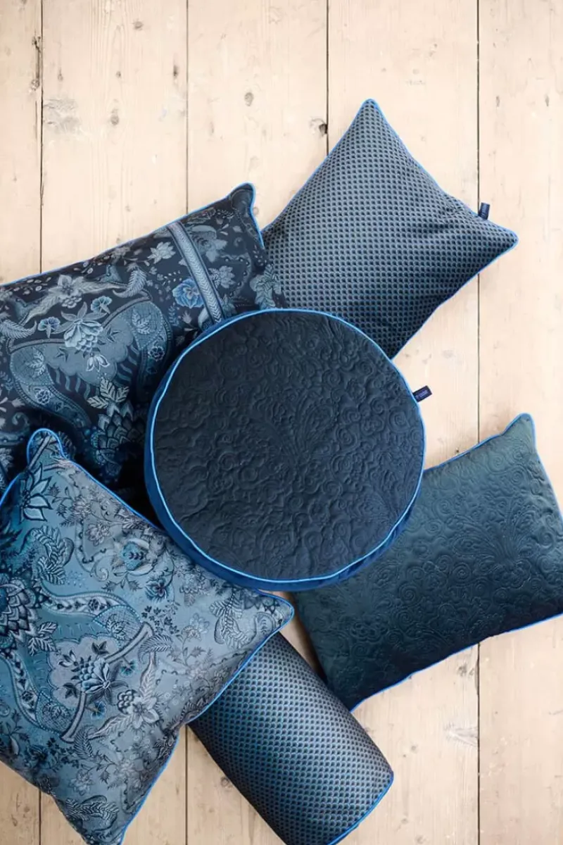Sierkussen Rond Quiltey Days Donker<Pip Studio Outlet